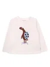 Knot Turtle T-shirt In Pink