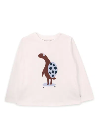 Knot Kids' Turtle T-shirt In Pink
