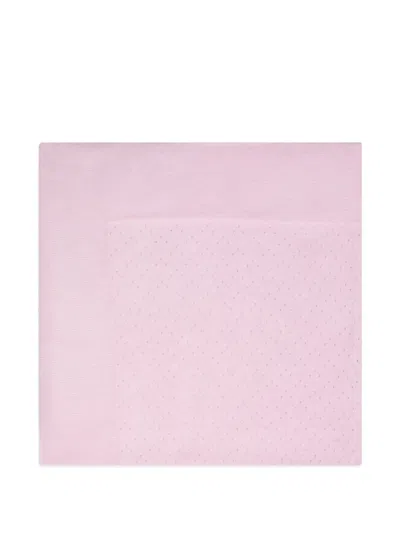 Knot Werner Ribbed Blanket In Pink