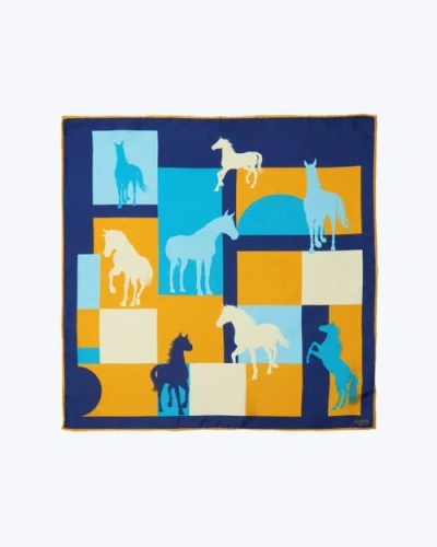 Knottery & Co Cavalier Silk Bandana In Pink