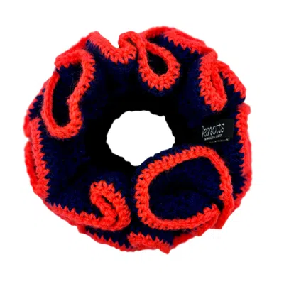 Knotts Women's Blue / Pink / Purple Mahari Scrunchie