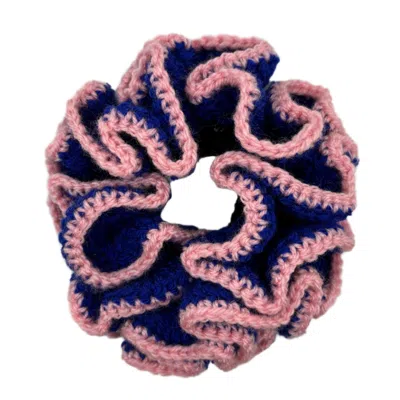 Knotts Women's Blue / Pink / Purple Rumi Scrunchie