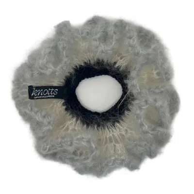 Knotts Women's Blue / White June Scrunchie