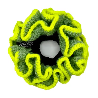 Knotts Women's Blue / Yellow / Orange Sophy Scrunchie