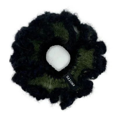 Knotts Women's Green / Black Veronica Scrunchie