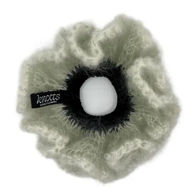Knotts Women's Neutrals / Green / White Joy Scrunchie