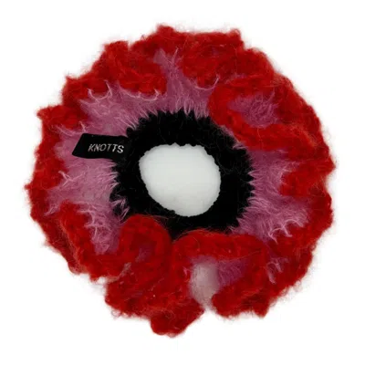 Knotts Women's Pink / Purple / Red Rosa Scrunchie