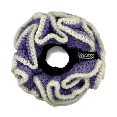Knotts Women's Pink / Purple / White Emma Scrunchie
