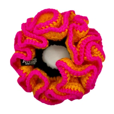 Knotts Women's Pink / Purple / Yellow Azza Scrunchie