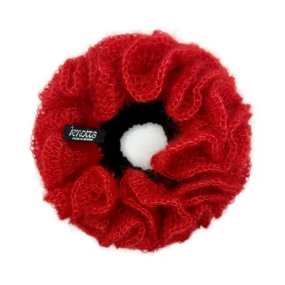 Knotts Women's Red Harper Scrunchie