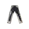Knotwtr Men's Denim Cargo Jeans In Blackish In Multi