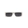 Knotwtr Men's Elavated Sunglasses In White Leopard In Multi