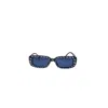 Knotwtr Men's I See You Mirror Lens Sunglasses In Black In Black