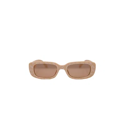 Knotwtr Men's I See You Sunglasses In Coral In Brown