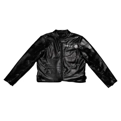 Knotwtr Men's Im Worth A Lot Leather Jacket In Black