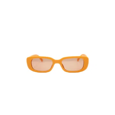 Knotwtr Men's Im Worth A Lot Sunglasses In Matte Orange