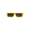 Knotwtr Men's Rectangle Sunglasses In Banana Split In Multi