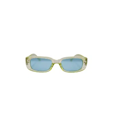 Knotwtr Men's Relax Sunglasses In Green Lantern In Blue