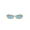 Knotwtr Men's Relax Sunglasses In Green Lantern In Multi