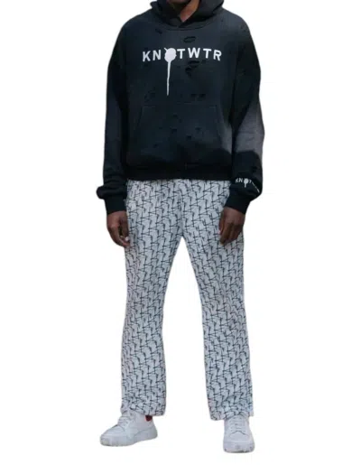 Knotwtr Men's Wolverine Hoodie In Black/grey