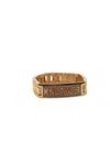 Knotwtr Unisex Wrist Watch Bracelet In Gold In Gold
