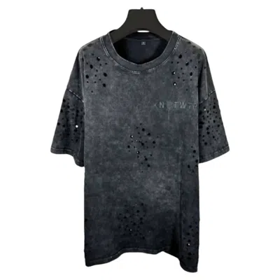 Knotwtr Women's Bullet Proof T-shirt In Grey/black In Multi