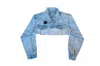 Knotwtr Women's Cybertron Crop Top In Ocean Blue
