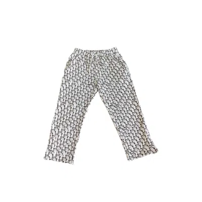 Knotwtr Women's Dalmatian Sweatpants In Black/white In Multi