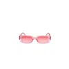 Knotwtr Women's Im Worth A Lot Sunglasses In Pink In Pink