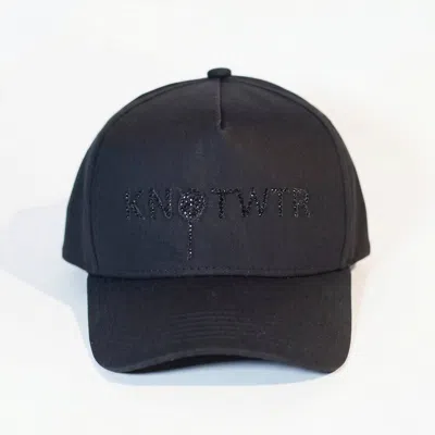 Knotwtr Women's Pearl Snapback Hat In Black