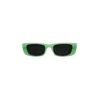 Knotwtr Women's Then Look At You Sunglasses In Lime Squeeze In Multi