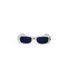 Knotwtr Women's Toxic Eyewear Sunglasses In White In White