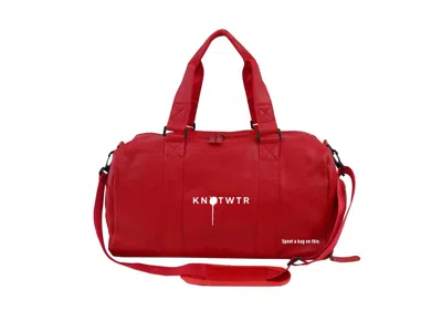 Knotwtr Women's Weekender Duffle Bag In Code Red In Multi