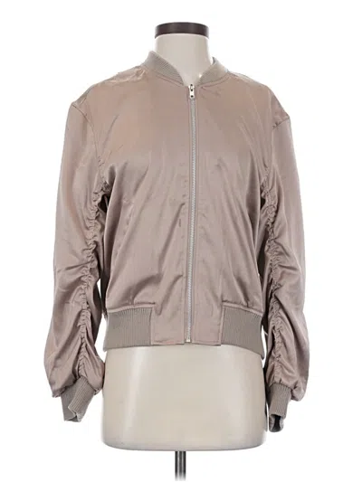 Pre-owned Know One Cares Jacket In Brown