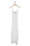 Know One Cares Lace Slipdress In White