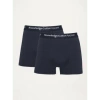 KNOWLEDGE COTTON APPAREL 1110071 ANKER 2 PACK UNDERWEAR TOTAL ECLIPSE