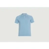 KNOWLEDGE COTTON APPAREL REGULAR SHORT-SLEEVED STRIPED KNIT POLO SHIRT