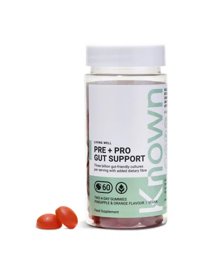 Known Nutrition Pre And Pro Gut Support Vegan Gummies