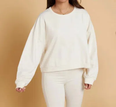 Known Supply Ada Pullover In White