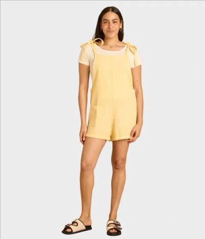 Known Supply Bower Romper In Gold