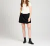 Known Supply Bree Skort In Black In Black