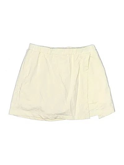 Pre-owned Known Supply Casual Skirt In White