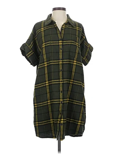 Pre-owned Known Supply Coat In Green