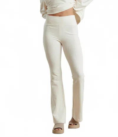 Known Supply Dawn Flare Pant In White