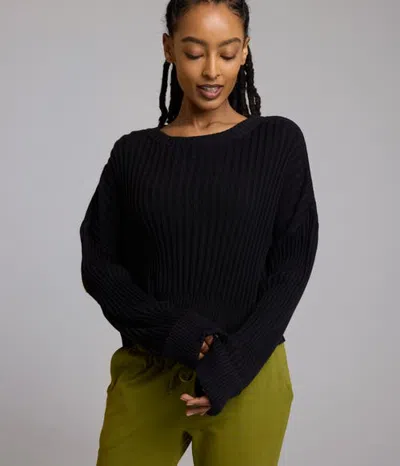 Known Supply Diamond Sweater In Black