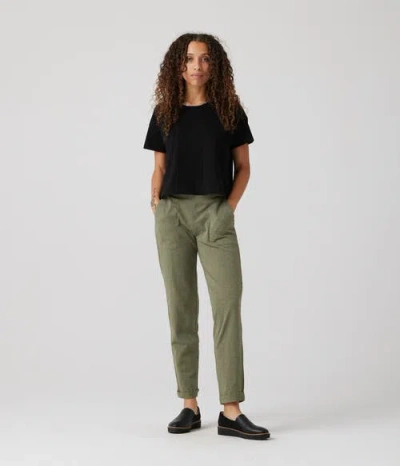 Known Supply Easy Crop Tee In Black
