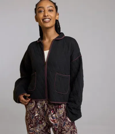 Known Supply Elderberry Jacket In Black/fudge