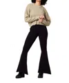 Known Supply Estelle Flared Pant In Black In Black