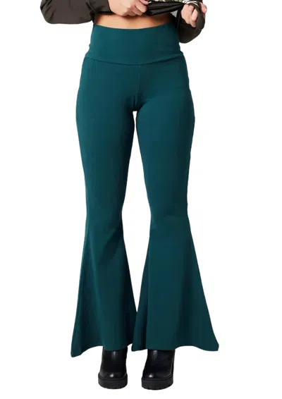 Known Supply Estelle Pant In Peacock In Green