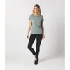 Known Supply Fitted Tee In Green